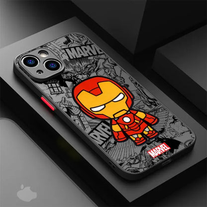 Cartoon Marvel Groot & Spiderman Shockproof Case