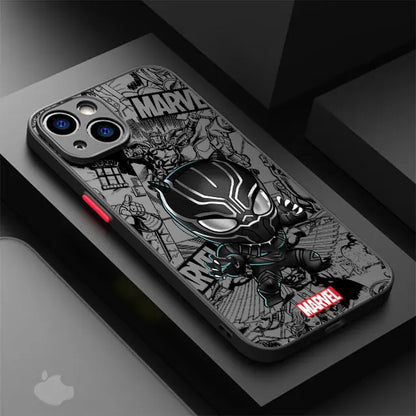 Cartoon Marvel Groot & Spiderman Shockproof Case